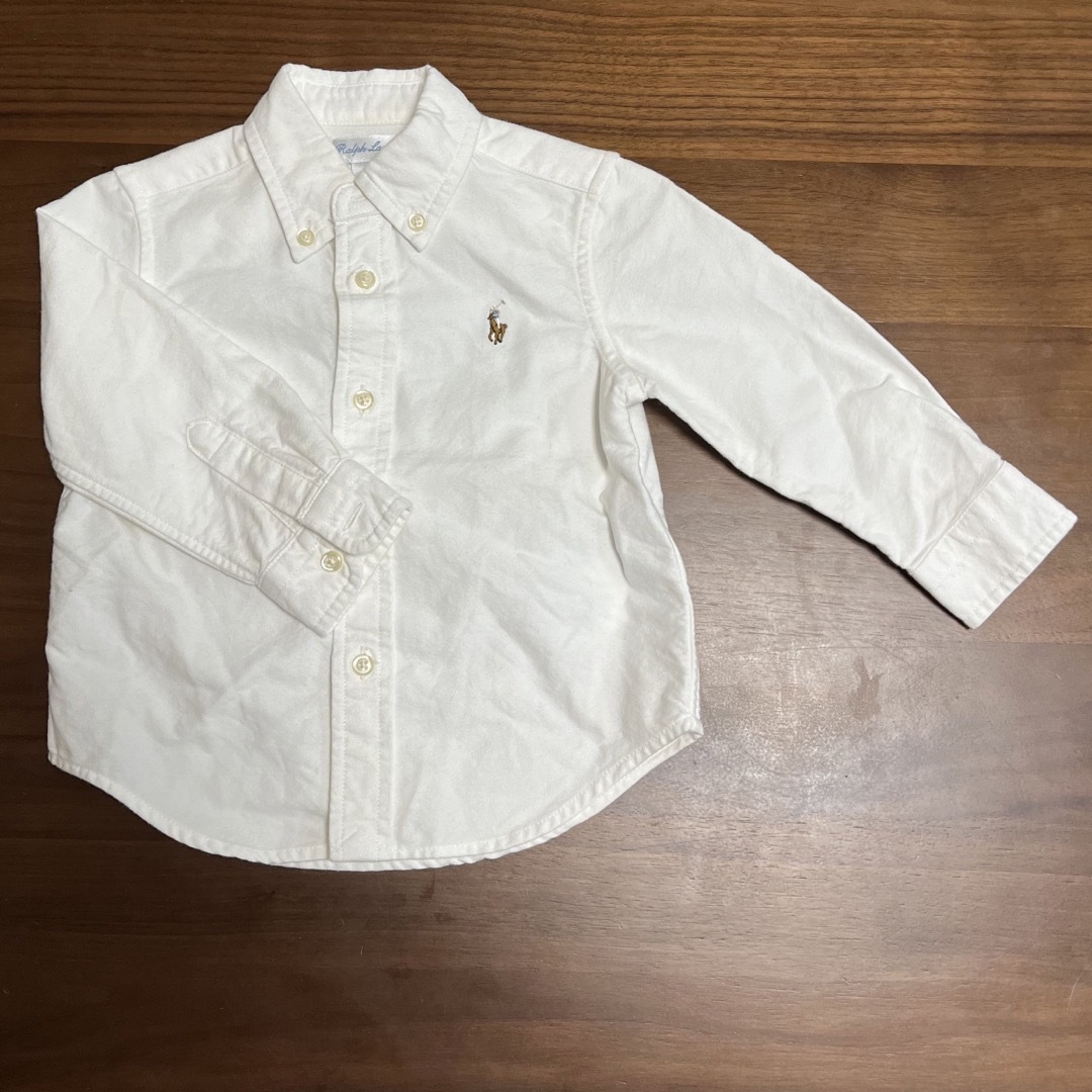 Ralph Lauren(ラルフローレン)の試着のみ　12ヶ月　長袖シャツ キッズ/ベビー/マタニティのベビー服(~85cm)(シャツ/カットソー)の商品写真