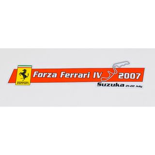 フェラーリ(Ferrari)の新品未使用　フェラーリイベントステッカー　Forza Ferrari (その他)