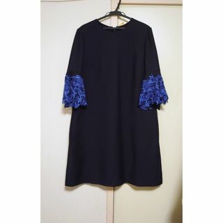 VALENTINO 2020 ブルーグレース 刺繍 ワンピース