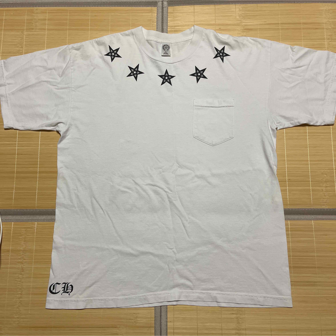 CHROME HEARTS STAR スター　tシャツ ホースシュー　XL 白 | フリマアプリ ラクマ