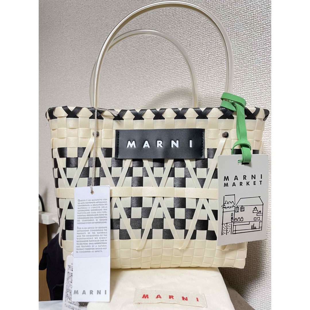 MARNI マルニ かごバッグの通販 by 大葉's shop|ラクマ