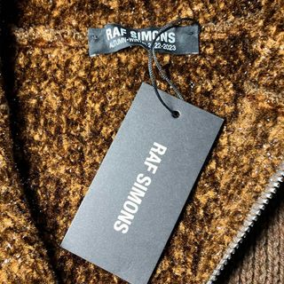 RAF SIMONS - 新品 RAF SIMONS 22AW リバーシブル ハーフ ジップ