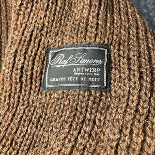 RAF SIMONS - 新品 RAF SIMONS 22AW リバーシブル ハーフ ジップ