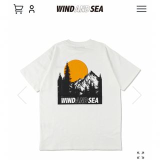 ウィンダンシー(WIND AND SEA)の期間限定！ウィンダンシー　劇レア！マウンテンレンジTシャツ　新品未使用未開封(Tシャツ/カットソー(半袖/袖なし))