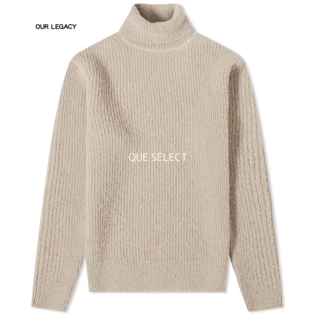 在庫処分セール！22AW OUR LEGACY  NECK KNIT