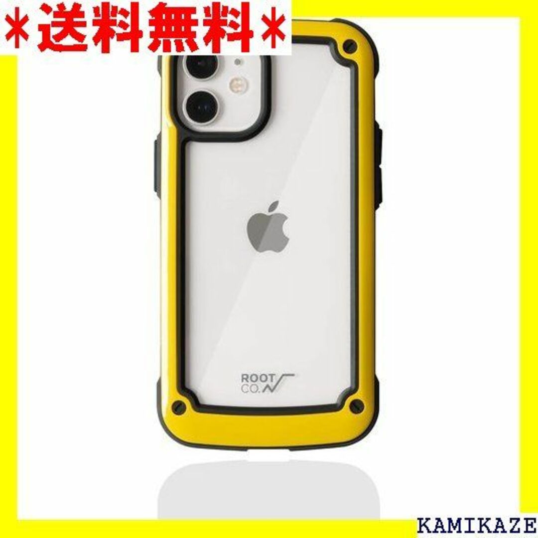 ☆在庫処分 ROOT CO. iPhone 12 mini Case. イエロー