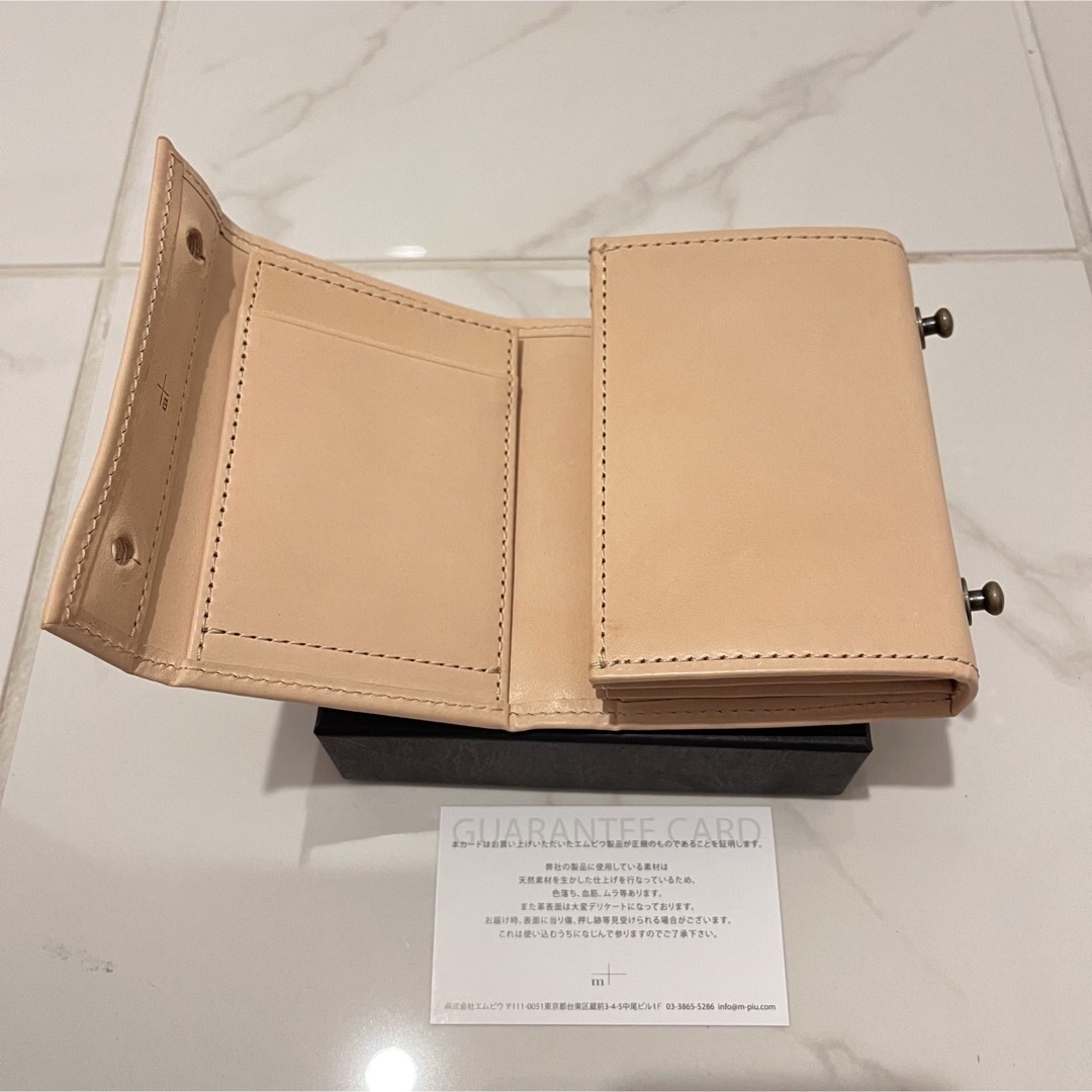 ヌメ27【新品】エムピウ TAN27 ミッレフォッリエ2 m+ 折り財布 ヌメ27【新品】エムピウ TAN27 ミッレフォッリエ2 m+ 折り財布