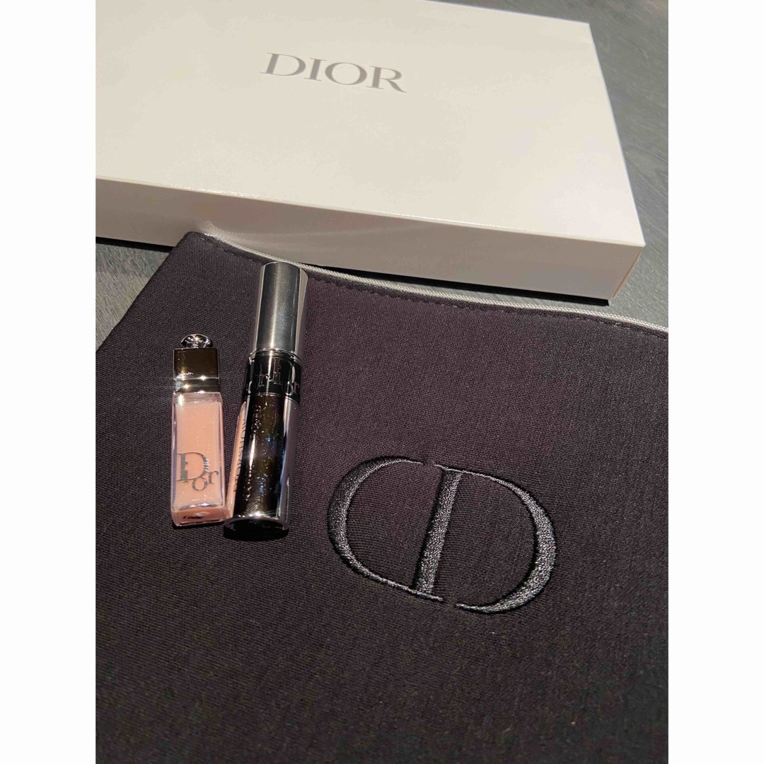 【値下げ不可】Dior ポーチ　リップとマスカラセット　新品未使用 | フリマアプリ ラクマ