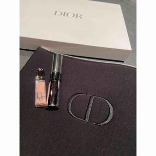 ディオール(Dior)の【値下げ不可】Dior ポーチ　リップとマスカラセット　新品未使用(ポーチ)