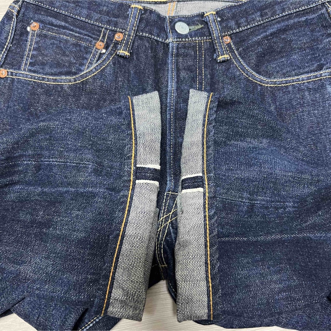 美品!PHERROW'S セルビッチデニムミドルパンツ!日本製!赤耳!