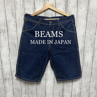 ビームス(BEAMS)のBEAMS デニムペインターショートパンツ！日本製！ (ショートパンツ)