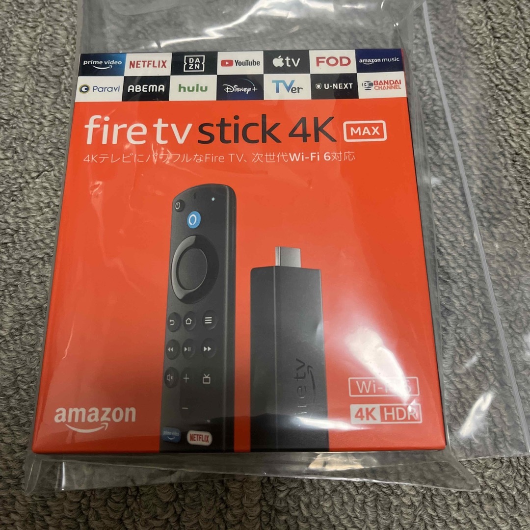 Amazon - アマゾン Fire TV Stick 4K MAX ファイヤースティック 未開封 ...