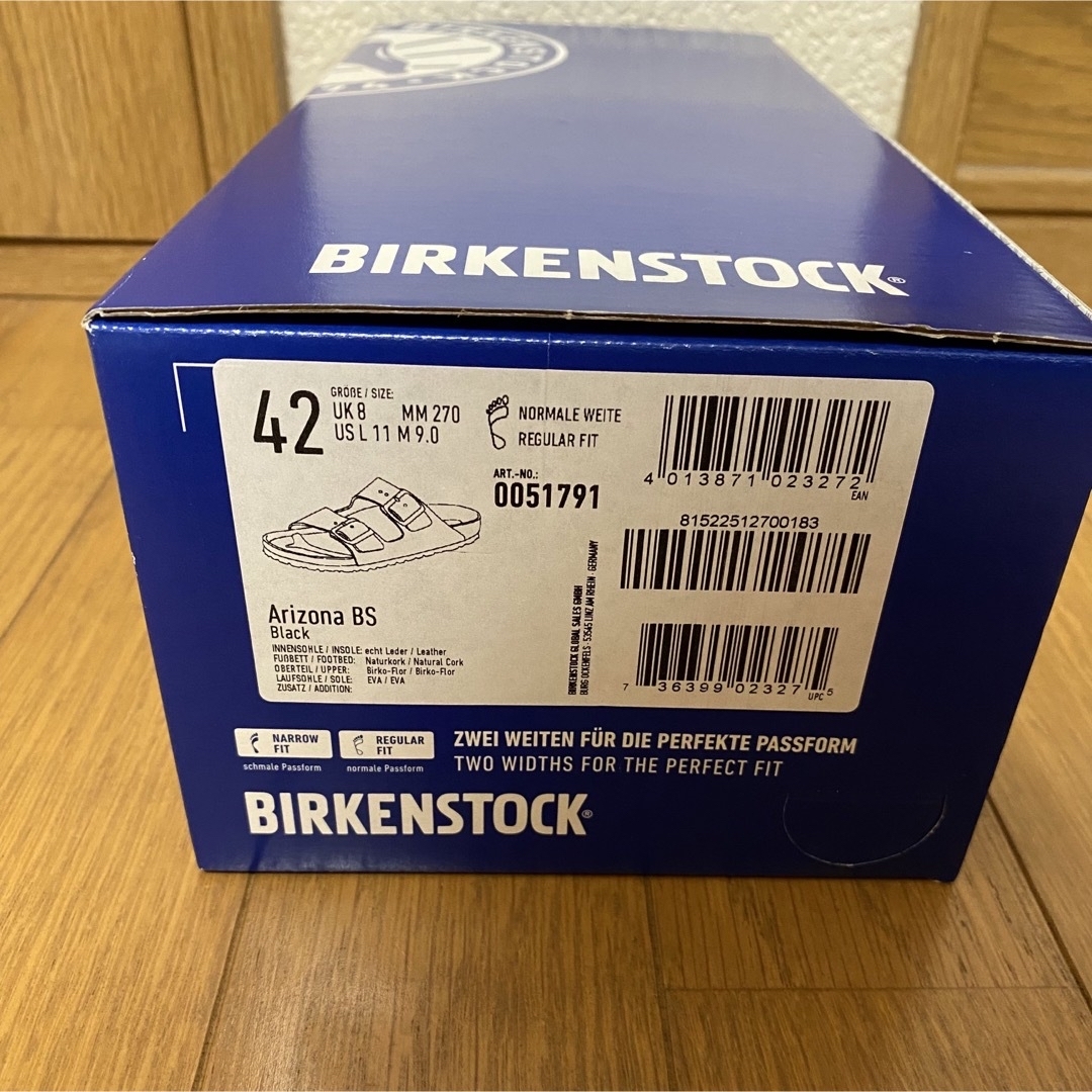 【BIRKENSTOCK/Arizona】今年6月末に購入して2回着用のみ！美品