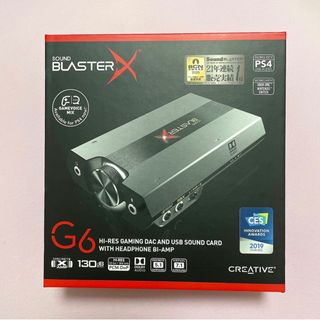 クリエイティブリクリエーション(CREATIVE RECREATION)のNao様専用　CREATIVE Sound BlasterX G6 SBX-G6(PC周辺機器)