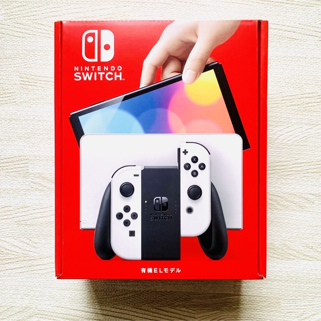 店舗印なし【新品】Nintendo Switch 有機EL ホワイト スイッチ