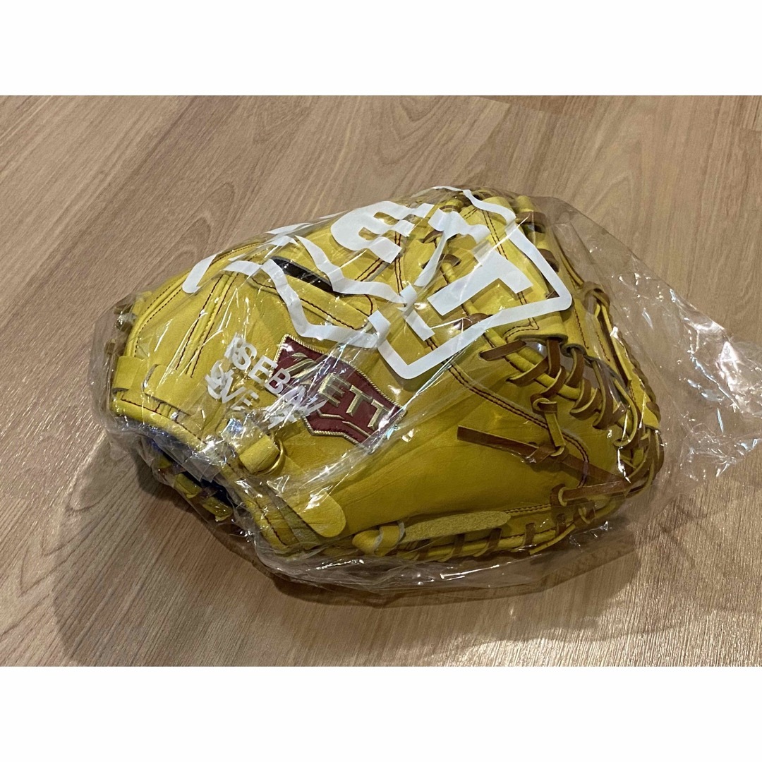 ◇◇ZETT 硬式キャッチャーミット イエローカラー 野球 ◇◇ZETT 硬式キャッチャーミット イエローカラー 野球