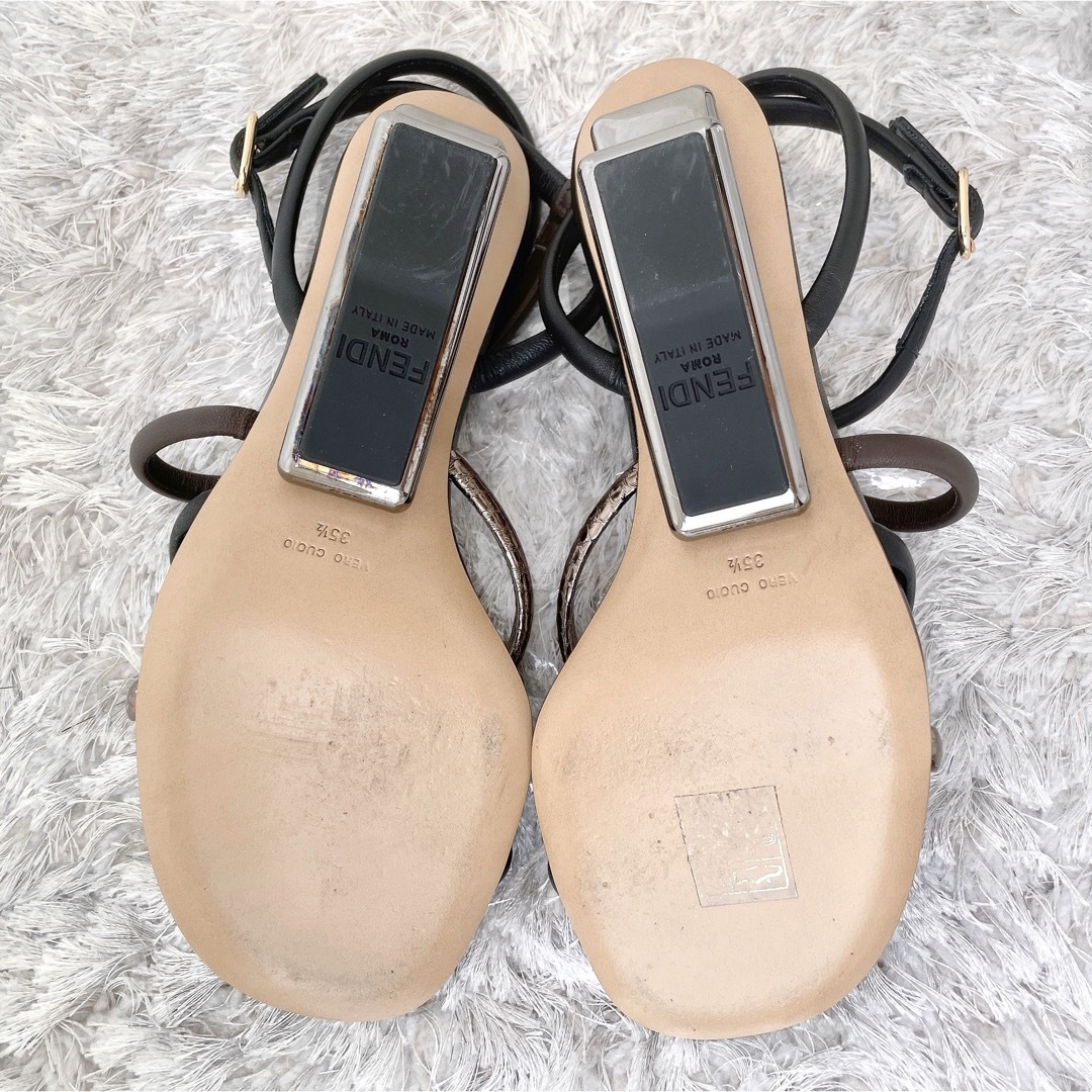 FENDI フェンディ ファースト ストラップ サンダル ハイヒール 試着のみ