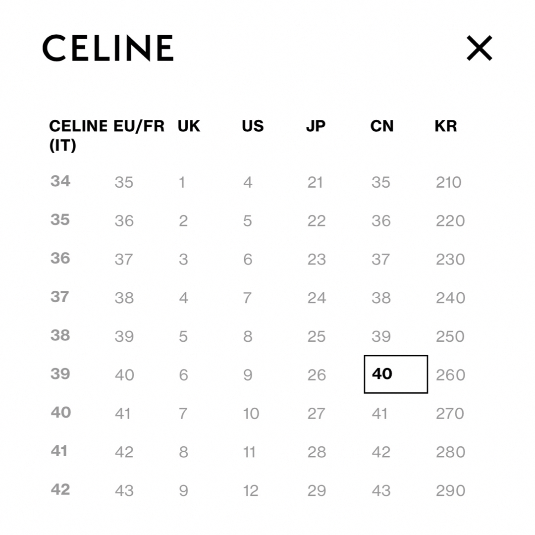 celine(セリーヌ)の新品 CELINE セリーヌ スニーカー 厚底スニーカー ホワイト レディースの靴/シューズ(スニーカー)の商品写真