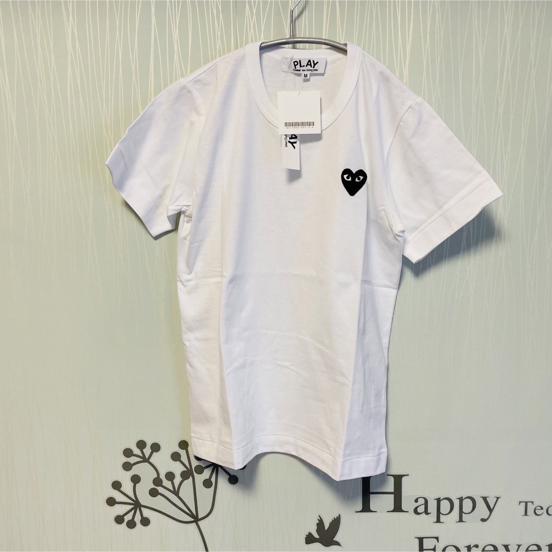 COMME des GARCONS(コムデギャルソン)のCOMME des GARCONS レディース ハートロゴ カットソー レディースのトップス(Tシャツ(半袖/袖なし))の商品写真