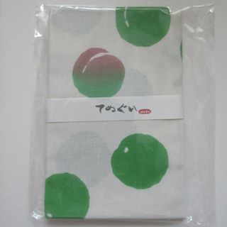 かまわぬ手ぬぐい　青梅　緑(日用品/生活雑貨)