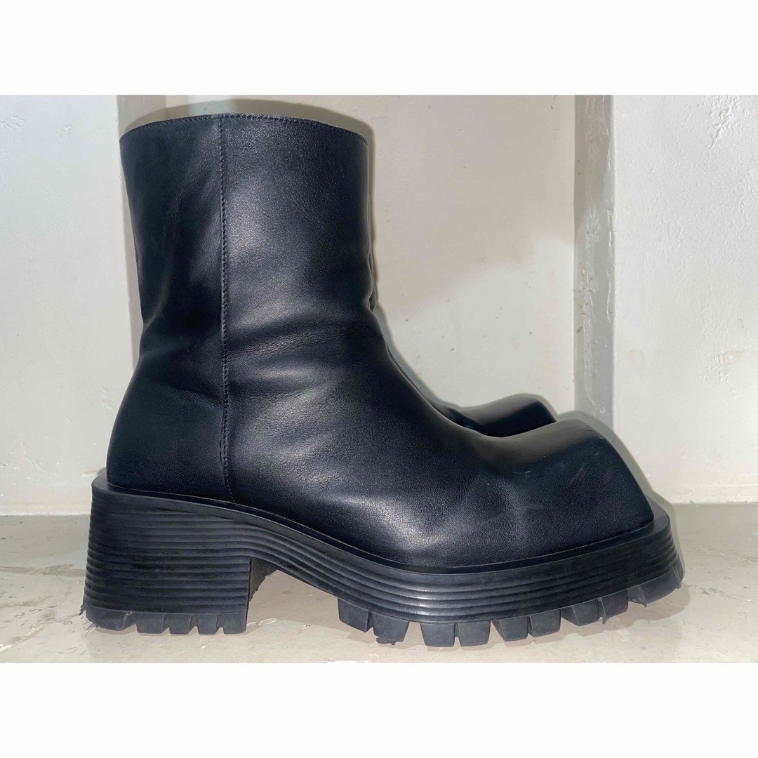 BALENCIAGA TROOPER(トルーパー)boots 42 レザータイプ 安い販アイテム