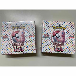 ポケモン(ポケモン)の【シュリンクつき】【ポケモンカード  スカーレット&バイオレット151 】(Box/デッキ/パック)