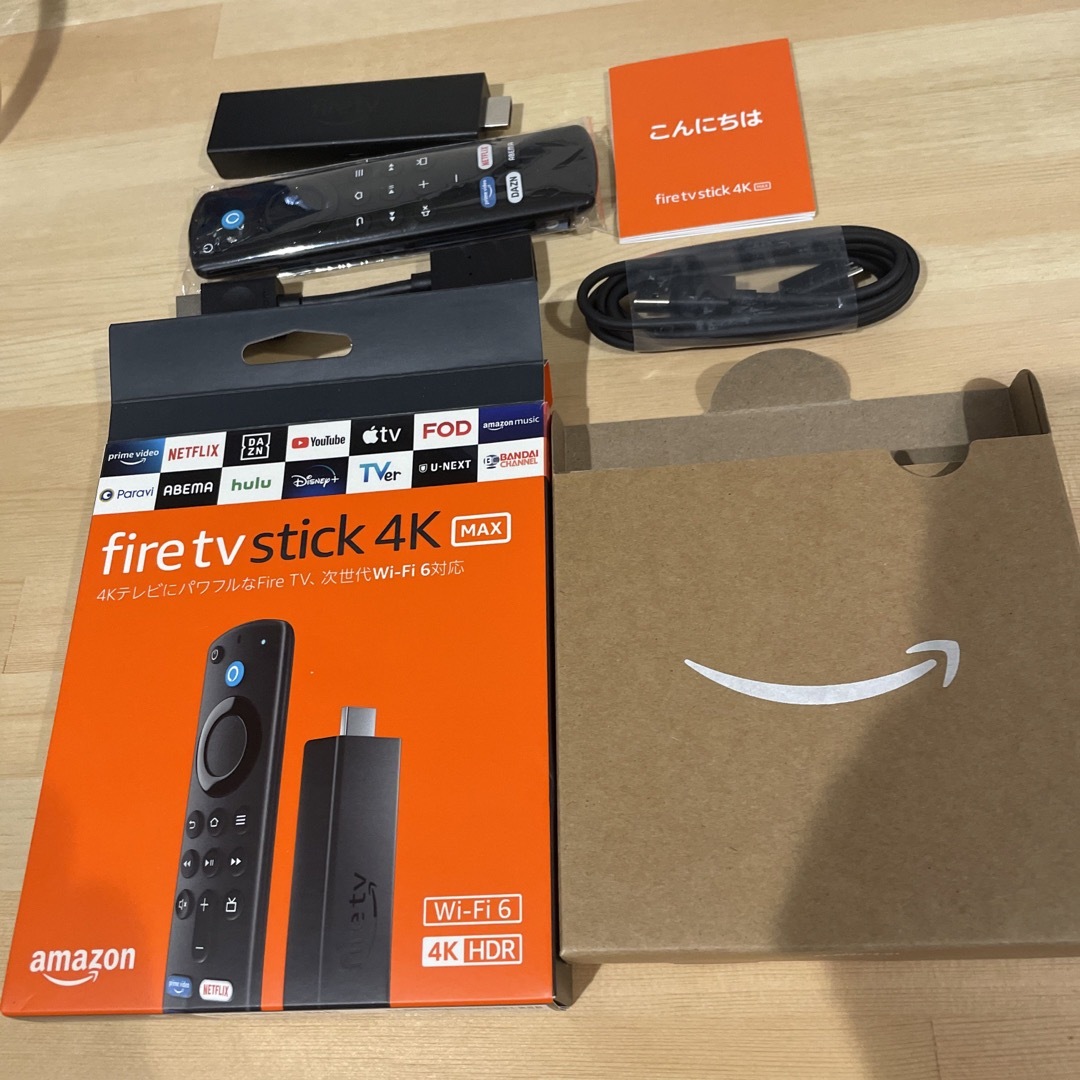 Amazon(アマゾン)のFire tv stick 4K MAX スマホ/家電/カメラのテレビ/映像機器(その他)の商品写真