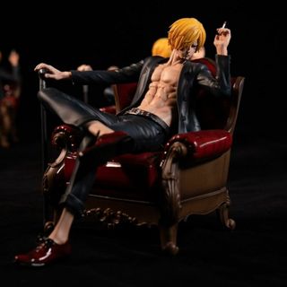 ワンピース スーツ サンジ ソファー フィギュア ガレージキット 塗装済み完成品