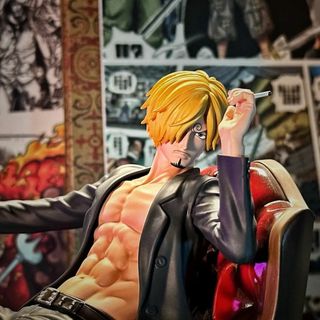 ワンピース スーツ サンジ ソファー フィギュア ガレージキット 塗装済み完成品