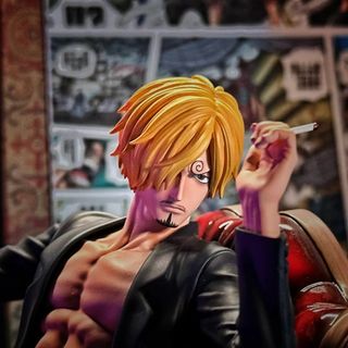 ワンピース スーツ サンジ ソファー フィギュア ガレージキット 塗装済み完成品