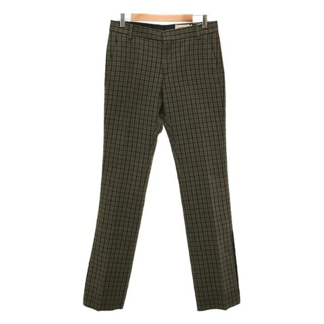 パンツ【美品】  COACH / コーチ | GINGHAM STRAIGHT LEG TROUSER パンツ | 30 | グリーン/ブラウン | メンズ