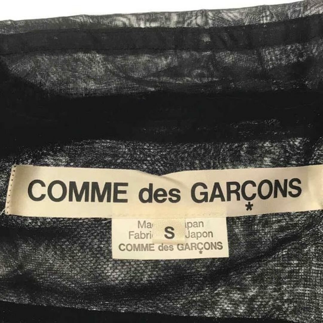 【美品】  COMME des GARCONS / コムデギャルソン | 18aw Campレイヤードシャツ | S | ブラック | レディース 4