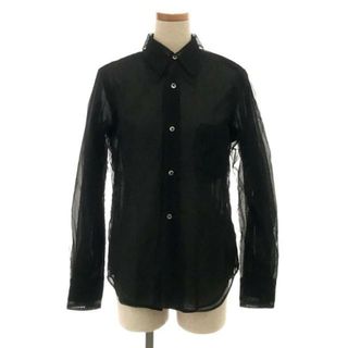 コムデギャルソン(COMME des GARCONS)の【美品】  COMME des GARCONS / コムデギャルソン | 18aw Campレイヤードシャツ | S | ブラック | レディース(シャツ/ブラウス(長袖/七分))