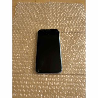 アイフォーン(iPhone)のApple iPhone XR 128GB SIMフリーBLUE ケース 台座付(スマートフォン本体)