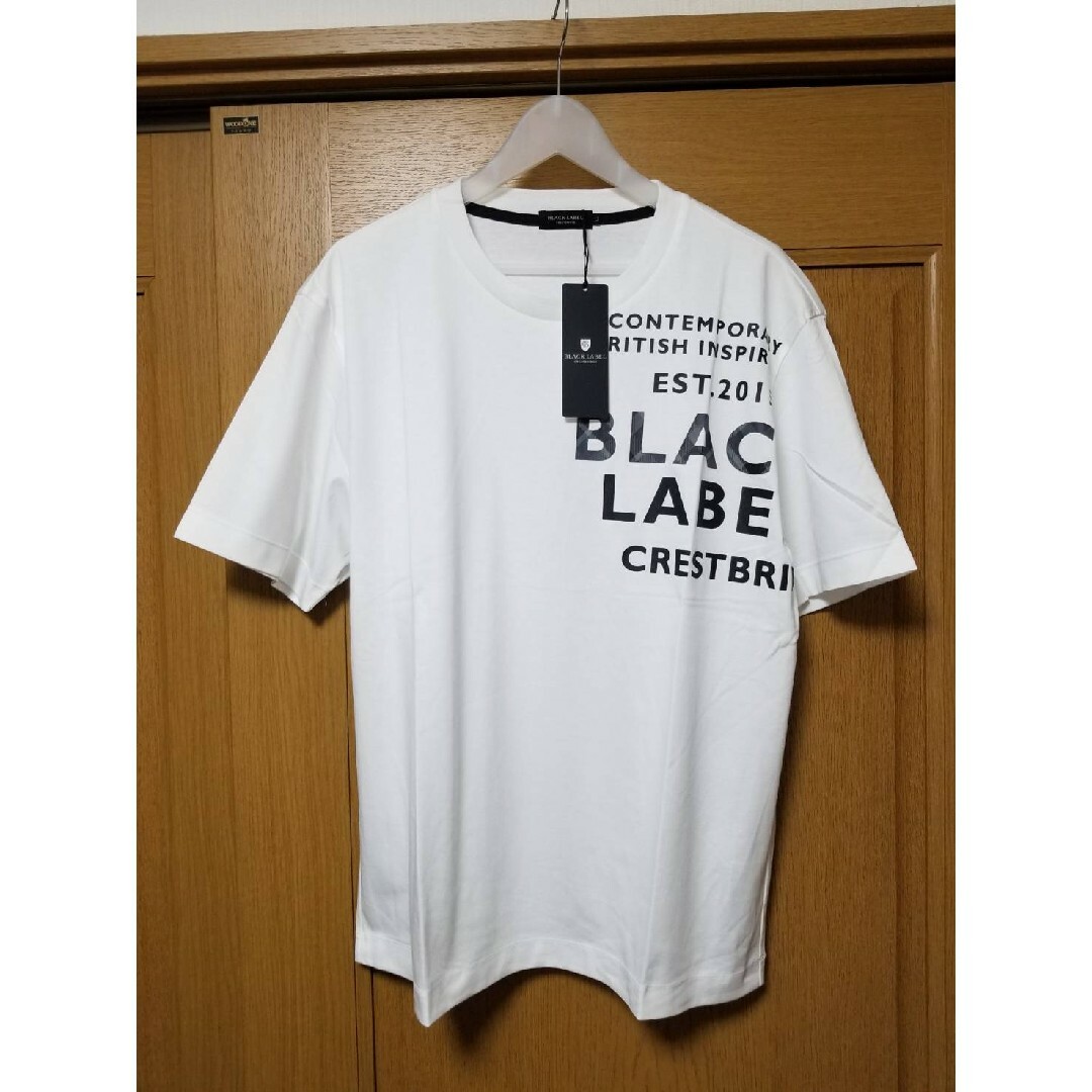 BLACK LABEL CRESTBRIDGE(ブラックレーベルクレストブリッジ)の【新品】ブラックレーベルクレストブリッジ　Tシャツ　白 LL　バーバリー　759 メンズのトップス(Tシャツ/カットソー(半袖/袖なし))の商品写真