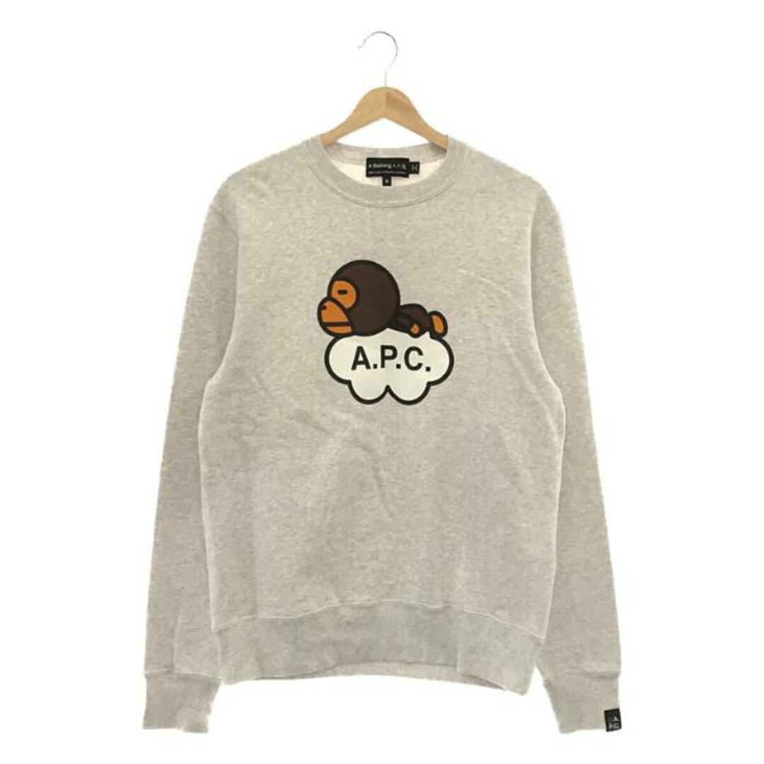 美品 APE アベイシング エイプ スエット