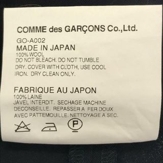 【美品】  COMME des GARCONS / コムデギャルソン | 15ss Roses & Blood サロペットパンツ | S | ネイビー | レディース