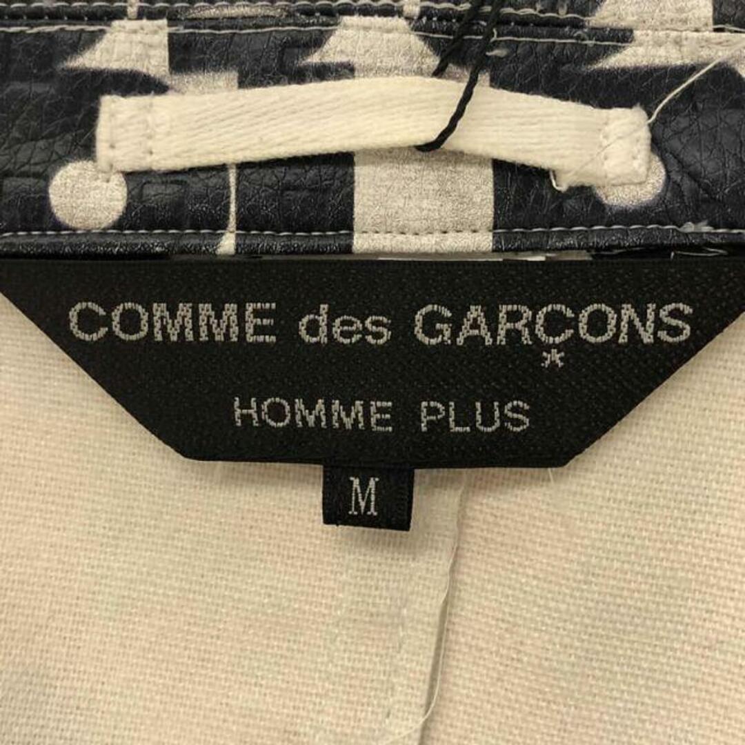 COMME des GARCONS HOMME PLUS(コムデギャルソンオムプリュス)のCOMME des GARCONS HOMME PLUS / コムデギャルソンオムプリュス | 2018AW | ホワイトショック期 × Cecil Touchon グラフィックプリント 捻れ ジャケット | M | ホワイト | メンズ メンズのジャケット/アウター(その他)の商品写真