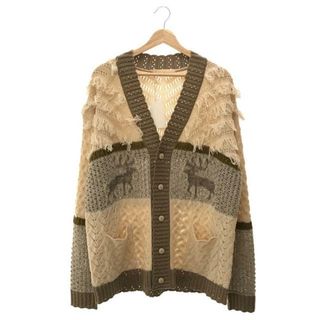 【新品】  meagratia / メアグラーティア | cowichan knit CD カーディガン | 2(M) | アイボリー | メンズ(カーディガン)