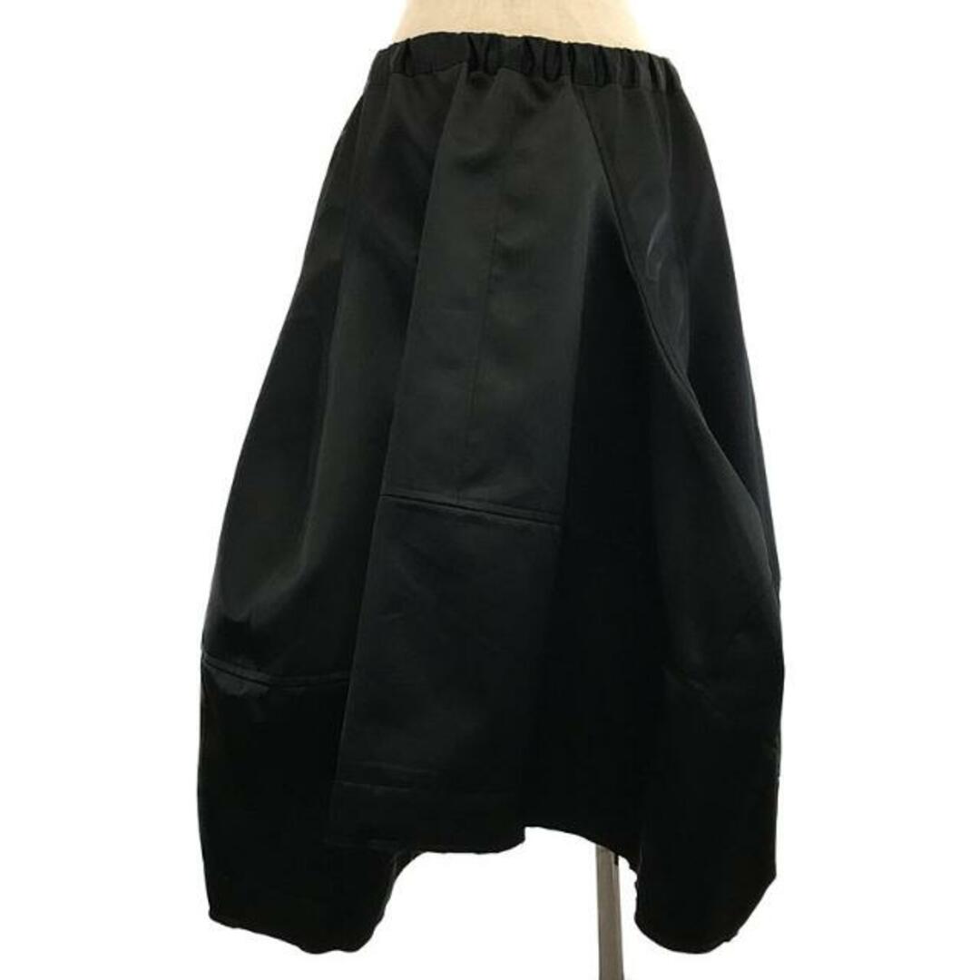 【美品】 COMME des GARCONS / コムデギャルソン | 22aw black rose 立体スカート | S | ブラック |  レディース