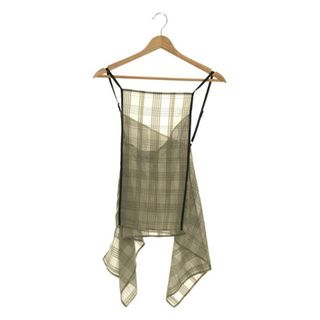 Ameri VINTAGE / アメリヴィンテージ | TRANSPARENT CHECK TOP トップス | F | グリーン | レディース