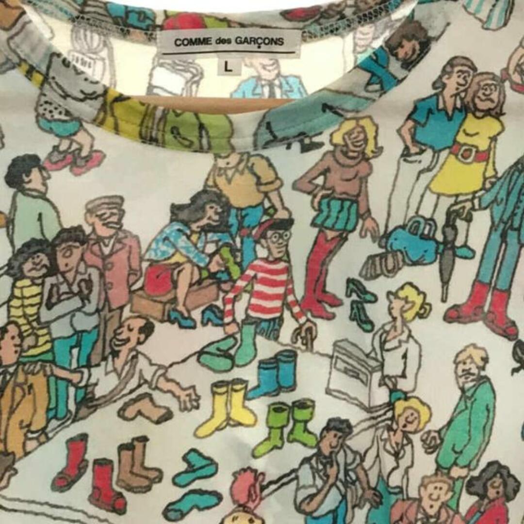 COMME des GARCONS / コムデギャルソン | 12ss × Where’s Wally? Tシャツ | L | マルチカラー | レディース 6