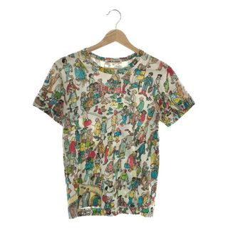 コムデギャルソン(COMME des GARCONS)のCOMME des GARCONS / コムデギャルソン | 12ss × Where’s Wally? Tシャツ | L | マルチカラー | レディース(Tシャツ(半袖/袖なし))