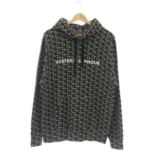 HYSTERIC GLAMOUR | HG モノグラム柄 パーカー | L | グレー