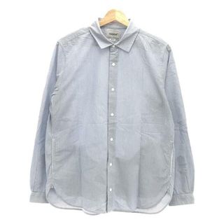 ヤエカ(YAECA)のYAECA / ヤエカ | Comfort Shirt コンフォートシャツ | M | ブルー/ホワイト | メンズ(Tシャツ/カットソー(七分/長袖))