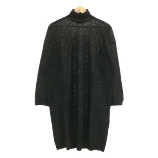 robe de chambre COMME des GARCONS / ローブドシャンブルコムデギャルソン | AD1996 | 90s ヴィンテージ / タートルネック ロングニット | グレー | レディース