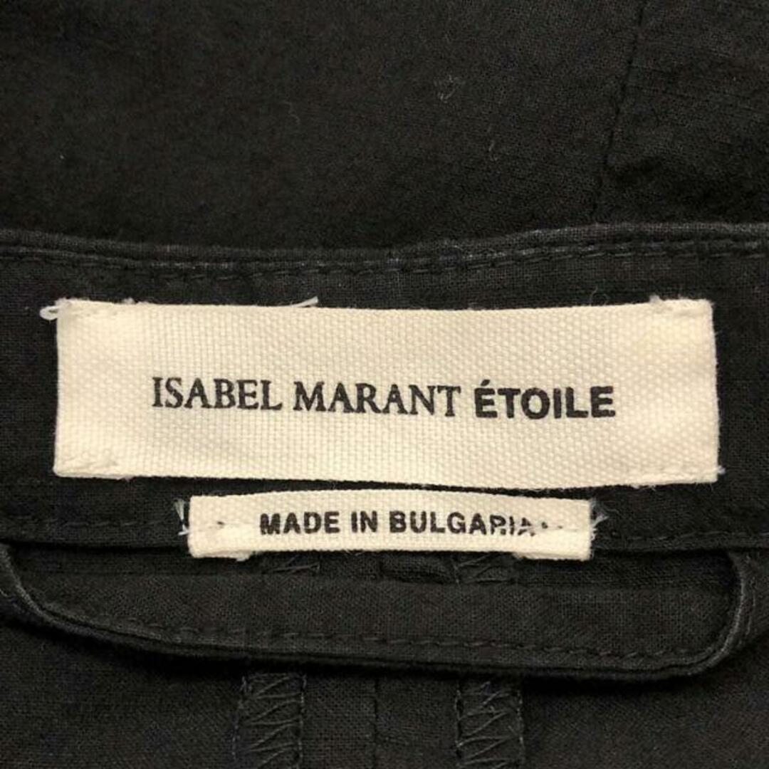 ISABEL MARANT ETOILE / イザベルマランエトワール | フロント切替 スクエアネック ワンピース | 38 | ブラック | レディース 4