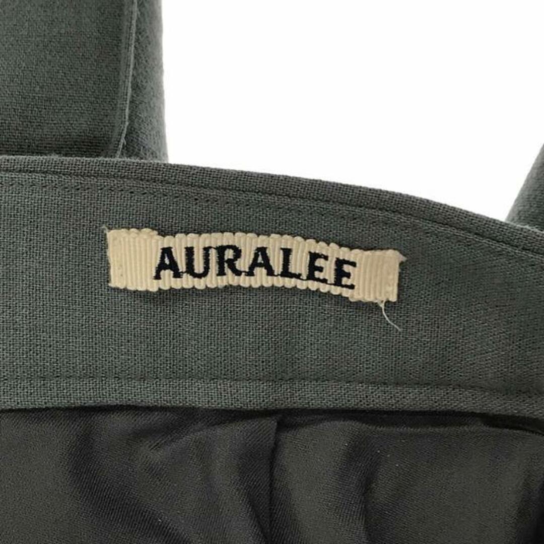 レディースAURALEE / オーラリー | 2021AW | TENSE WOOL DOUBLE CLOTH SLACKS パンツ | 0 | BL/GY | レディース