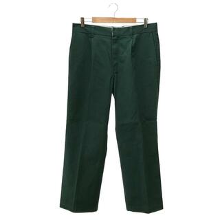 ワコマリア(WACKO MARIA)のWACKO MARIA / ワコマリア | × DICKIES / PLEATED TROUSERS(TYPE-1)  パンツ | L | グリーン | メンズ(その他)