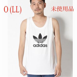 アディダス(adidas)のadidas人気胸ビッグロゴ未使用タンクトップ(0)LL(タンクトップ)